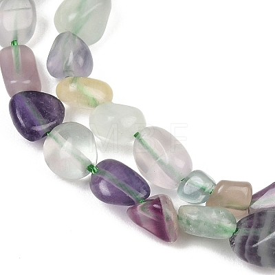 Natural Fluorite Beads Strands G-K395-B07-01-1