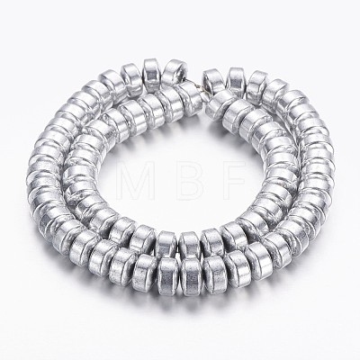 Electroplate Non-magnetic Synthetic Hematite Beads Strands G-A170-01C-P-1