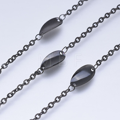 304 Stainless Steel Cable Chains CHS-E017-02B-1