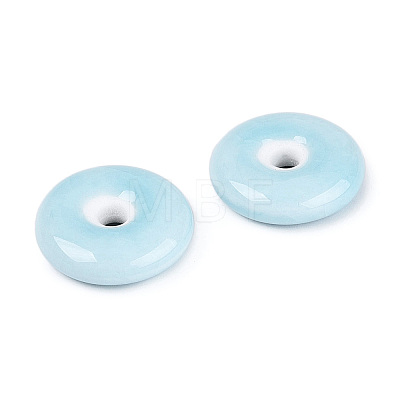 Vintage Handmade Porcelain Beads PORC-N013-20-17-1