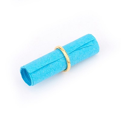 DIY Paper Slip Rolls Pills Small Gift Letterhead DIY-WH0143-36-1