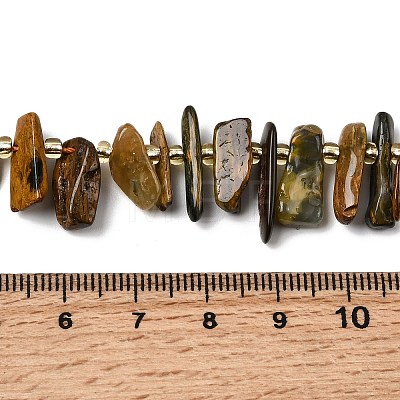 Natural Pietersite Beads Strands G-L649-D03-02-1