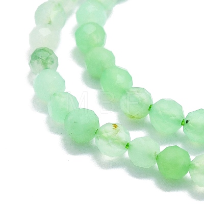 Natural Chrysoprase Beads Strands G-P457-A02-23-1