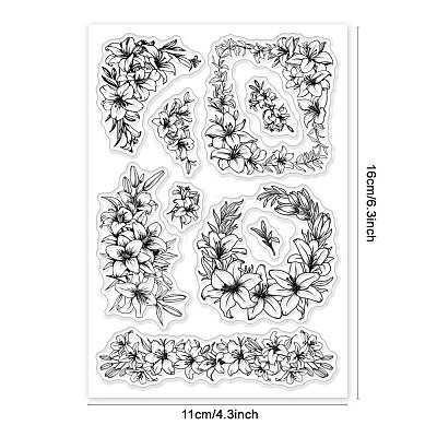 Custom PVC Plastic Clear Stamps DIY-WH0448-0626-1