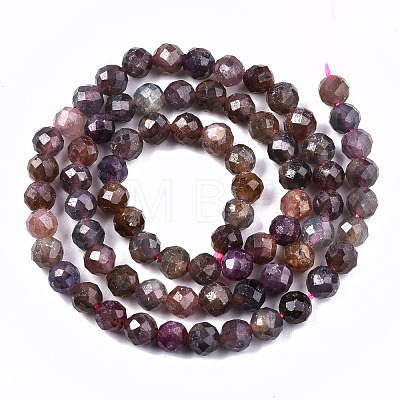 Natural Ruby Beads Strands G-S362-079-1