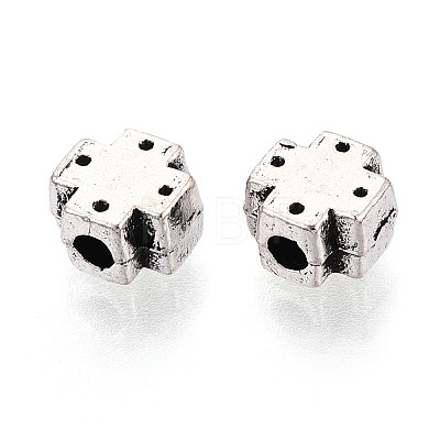 Tibetan Style Alloy Beads PALLOY-T093-35AS-1