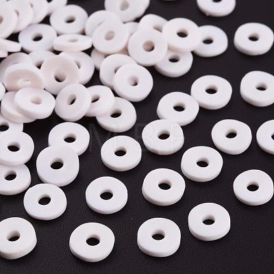 Handmade Polymer Clay Beads CLAY-R067-6.0mm-B16-1