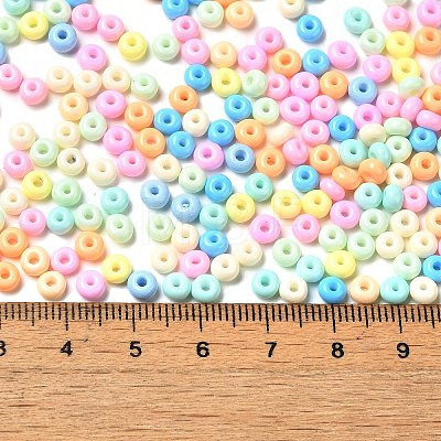 Baking Paint Glass Seed Beads SEED-B001-02A-10-1