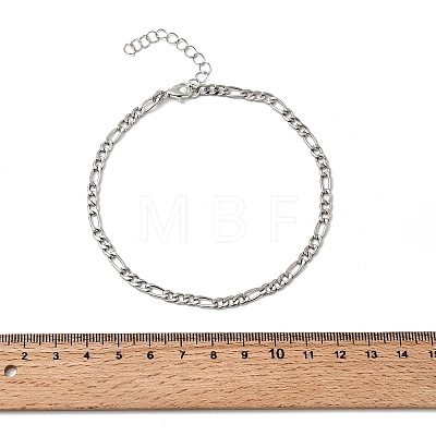 6Pcs Bohemian Style Alloy Chain Bracelets Kit for Women WG2620E-01-1