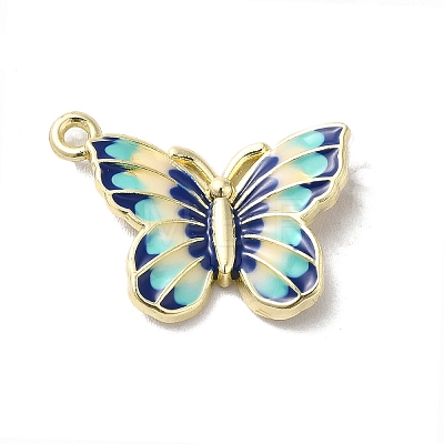 Alloy Enamel Pendants ENAM-Q447-06G-03-1