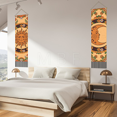 Polyester Decorative Wall Tapestrys AJEW-WH0399-016-1