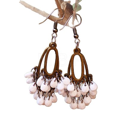 Bohemian Alloy Chandelier Earrings WG8E5F2-01-1
