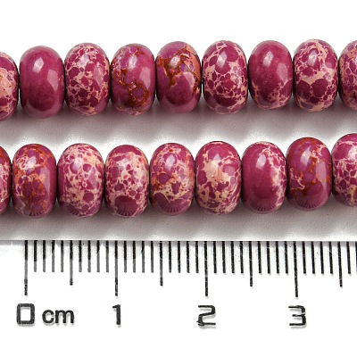 Synthetic Imperial Jasper Dyed Beads Strands G-D077-E01-01C-1