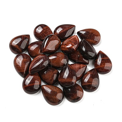 Natural Red Tiger Eye Cabochons G-E615-01-1