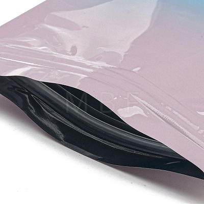 Gradient Color Gradient Color Plastic Packaging Zip Lock Bags OPP-K001-03A-1