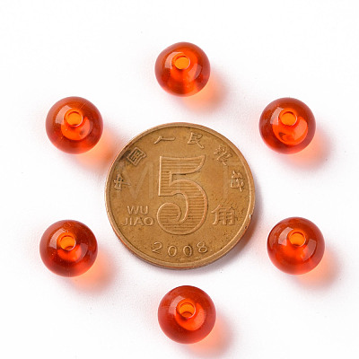 Transparent Acrylic Beads MACR-S370-A8mm-726-1