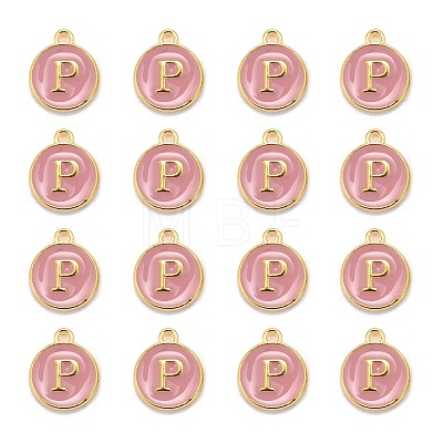 Golden Plated Alloy Enamel Charms LS-ENAM-S118-07P-1