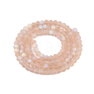 Transparent Glass Beads Strands EGLA-A044-T3mm-MB20-1