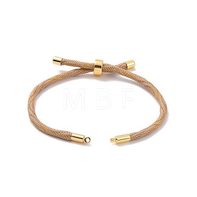 Nylon Cord Silder Bracelets MAK-C003-03G-1