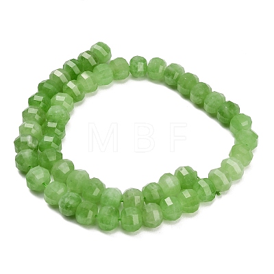Dyed Natural White Jade Beads Strands GG-CBA9106-01T-1