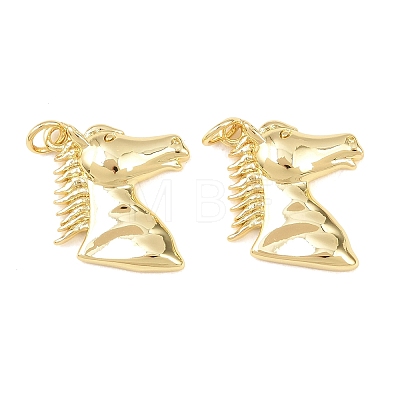 Brass Pendants KK-C162-068G-1
