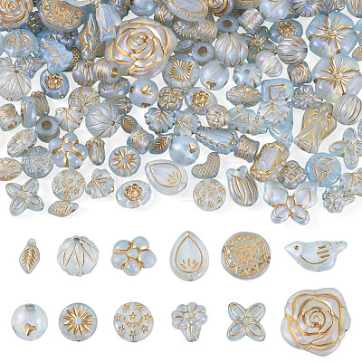 100G Transparent Acrylic Beads OACR-BT0001-05A-1