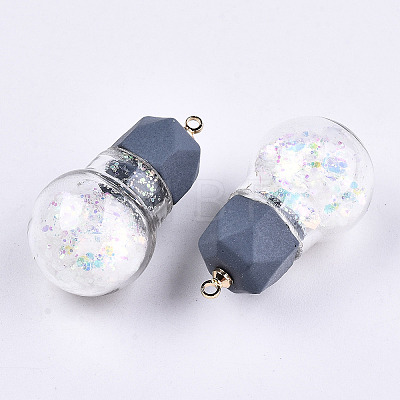 Opaque Resin Pendants RESI-T051-06A-1