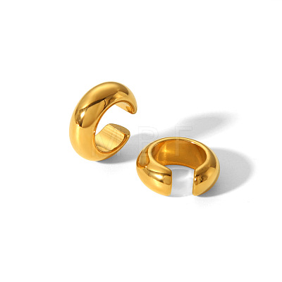 Elegant 304 Stainless Steel Cuff Earrings NQ7572-1-1