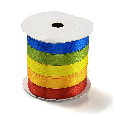 10M 5 Colors Polyester Ribbon OCOR-Q026-03A-1