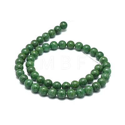 Natural African Jade Beads Strands X-G-F674-06-8mm-1