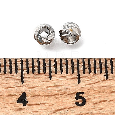 Brass Beads KK-B147-02C-P-1