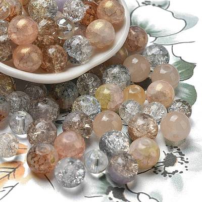 Mixed Style Glass Beads GLAA-XCP0012-02W-1