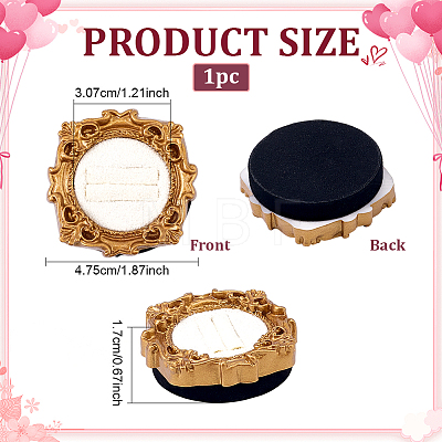 Round Wood Ring Display Trays RDIS-WH0032-006A-1