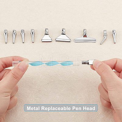 1 Set Alloy DIY Diamond Painting Pen Tool DIY-FH0003-01-1