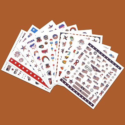 Faddish Nail Decals Stickers MRMJ-R102-DP-M2-1