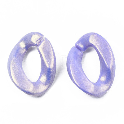 Spray Painted Acrylic Linking Rings MACR-S280-06C-01-1