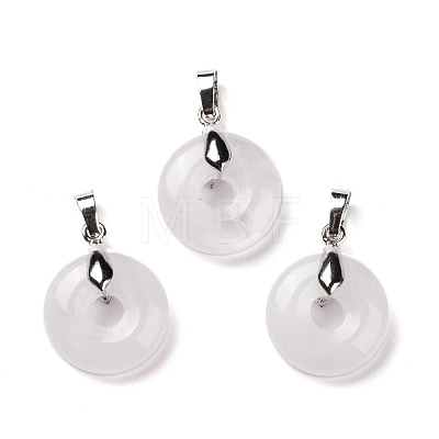 Natural Quartz Crystal Pendants G-E059-01P-06-1