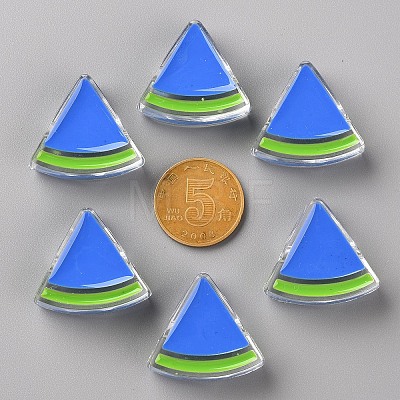 Transparent Enamel Acrylic Beads LS-TACR-S155-001K-1