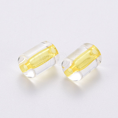 Transparent Acrylic Beads TACR-S154-17A-81-1