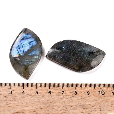 Natural Labradorite Cabochons G-B085-05-1