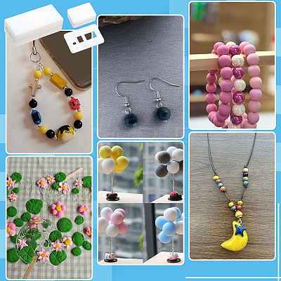 2 Bags 2 Styles Plastic Polymer Clay Bead Hole Maker DIY-PH00035-57B-1