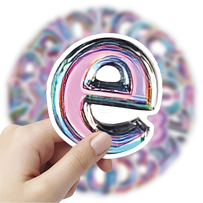 2Sets PP Plastic Self Adhesive Stickers STIC-SP0001-21-1