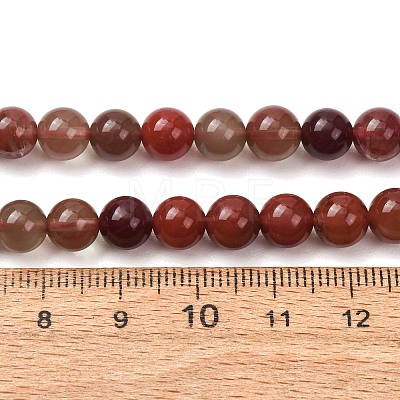 Natural Andesine Feldspar Beads Strands GG-CBA0251-A02-7mm-1