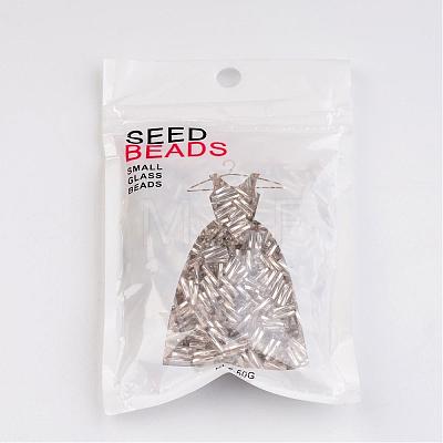 Glass Twist Bugles Seed Beads X-TTSDB6MM21-1