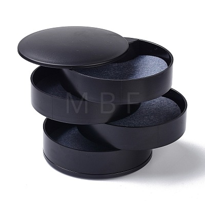 4-Layer Rotating Travel Jewelry Tray Case OBOX-O005-01C-1