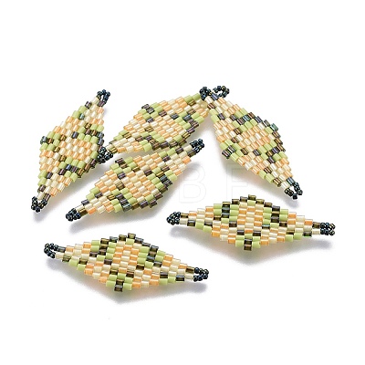 MIYUKI & TOHO Handmade Japanese Seed Beads Links SEED-E004-M29-1