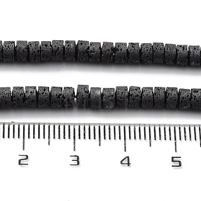 Natural Lava Rock Beads Strands X-G-H303-C12-1