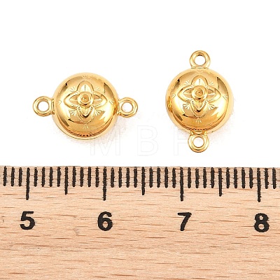 304 Stainless Steel Magnetic Clasps with Loops STAS-P452-04E-G-1