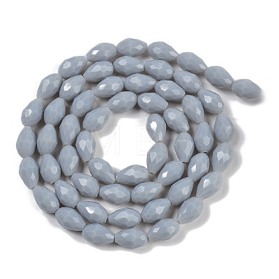 Opaque Solid Color Beads Strands EGLA-N013-P4mm-D05-1