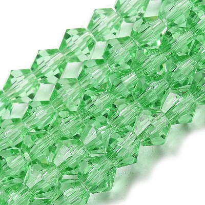 Transparent Glass Beads Strands GLAA-F029-3mm-24-1